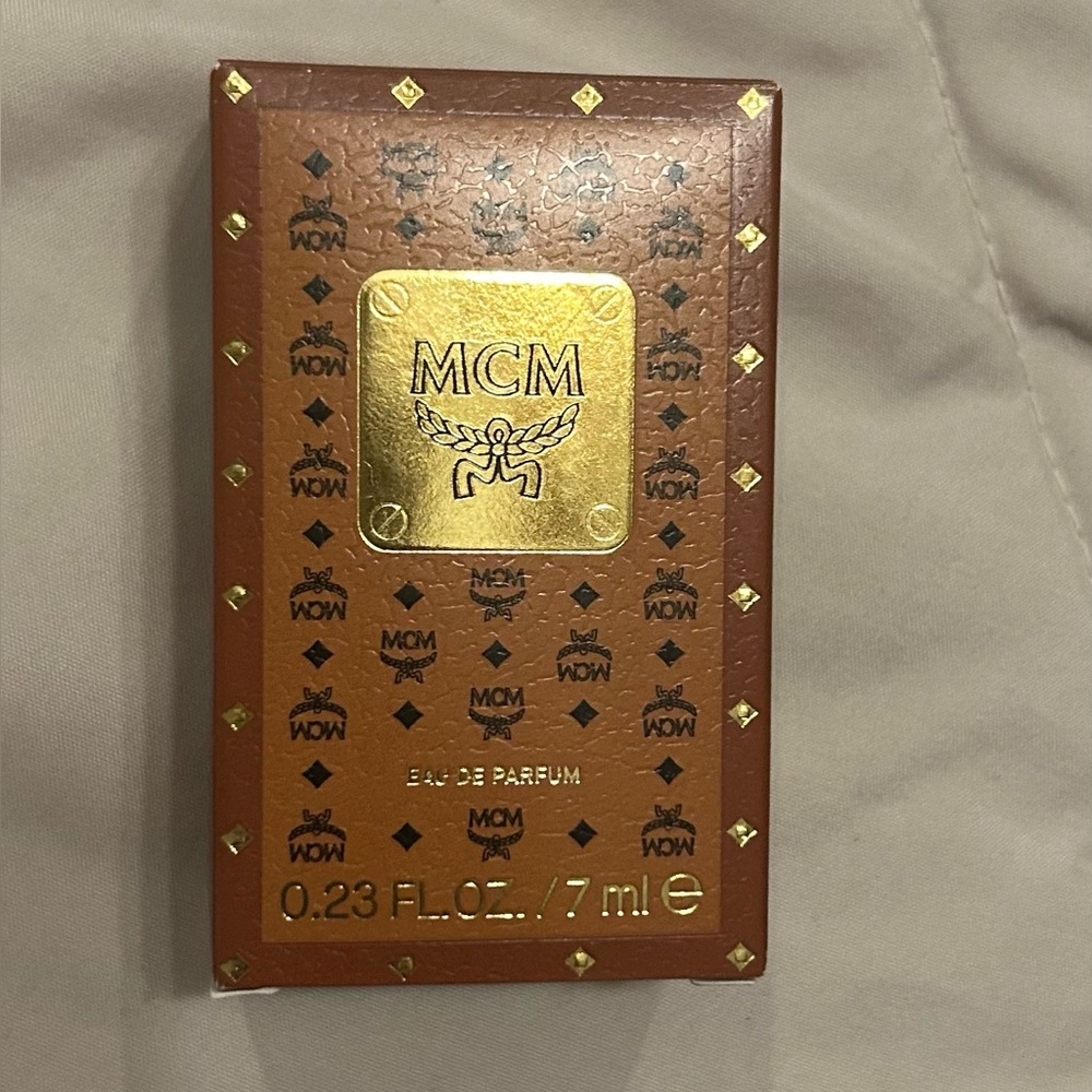 MCM backpack 7ml EDP -  w bagcharm! - Picture 3 of 4